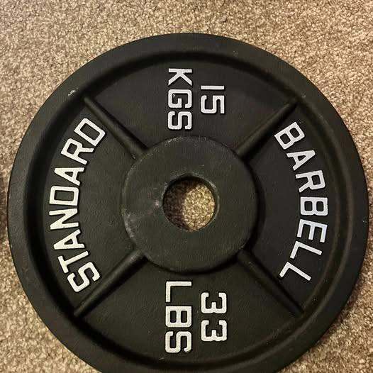 NORTHERN Olympic 2" Cast Iron Weight Plate Disc