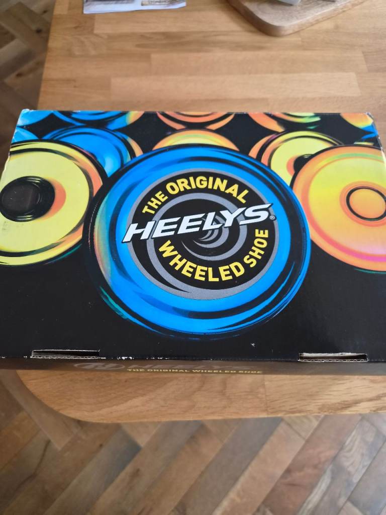 Heelys Wheeled Shoes - Black and Blue, As Good As New