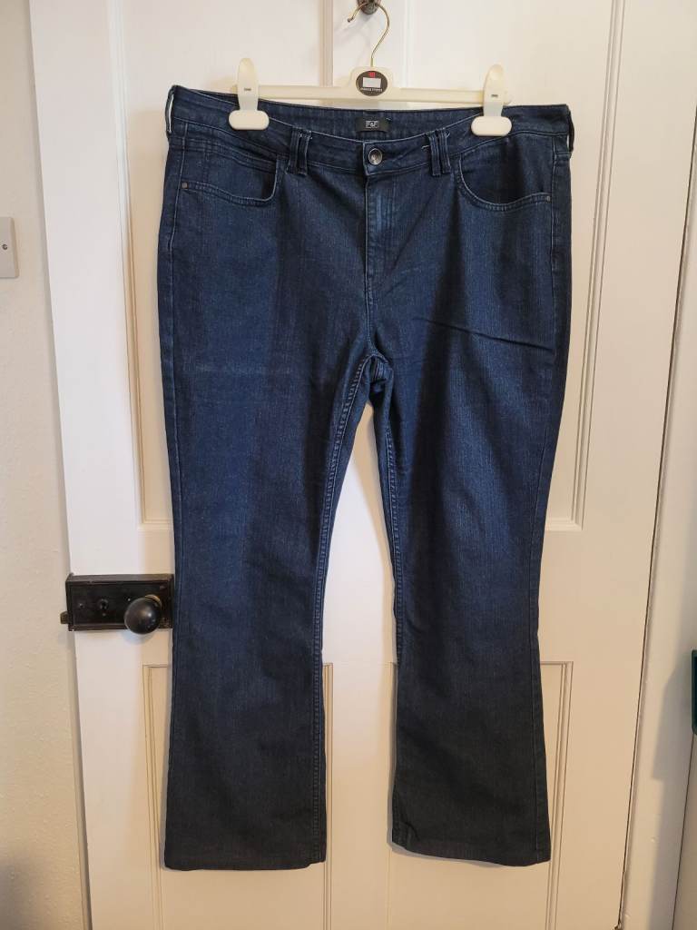 F&F dark denim jeans, size 16 standard, great condition