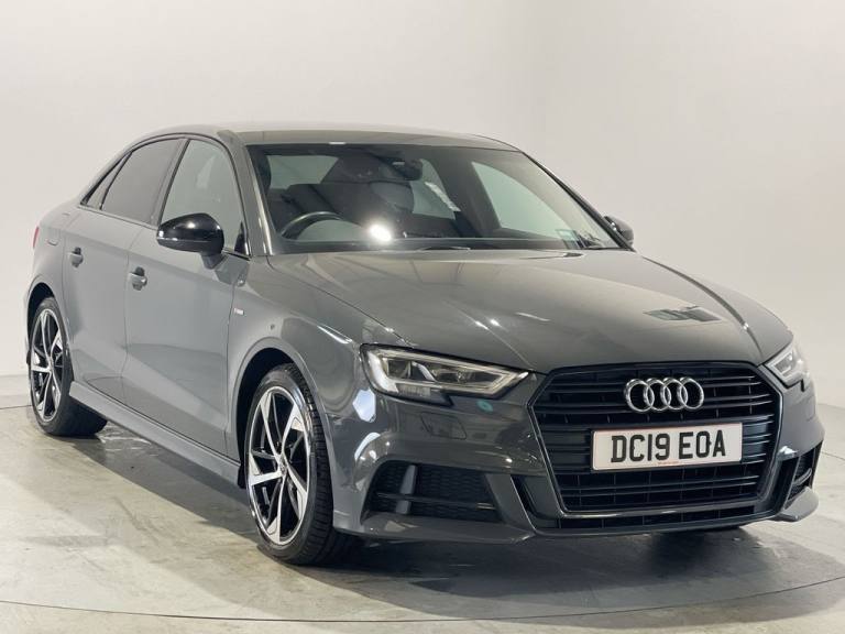 2019 19 AUDI A3 1.5 TFSI COD 35 BLACK EDITION SALOON 4DR PETROL S TRONIC EURO 6 