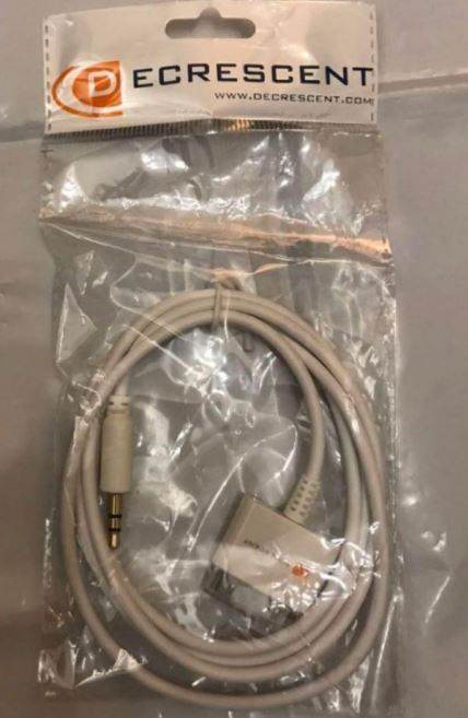 Dock connector to AUX Cable