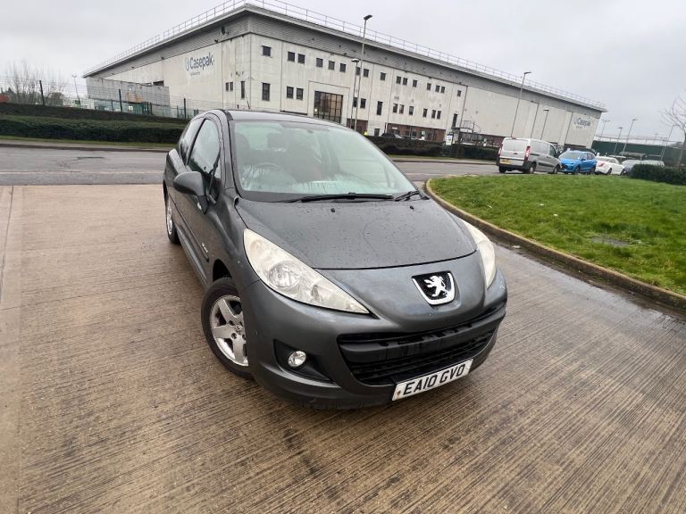 2010 Peugeot 1.4 petrol manual grey only 78k miles full history 12 months mot 