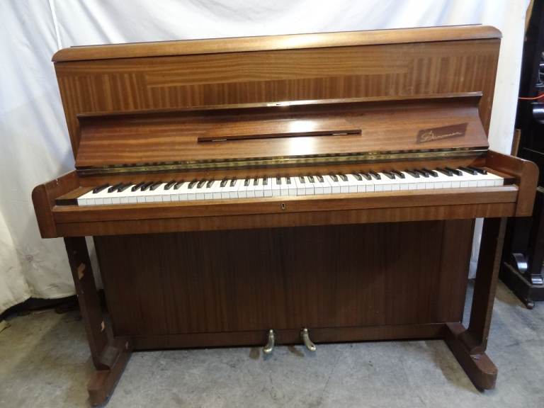 SEE VIDEO - Danemann Overstrung Art Deco Style Piano - Including Local Delivery