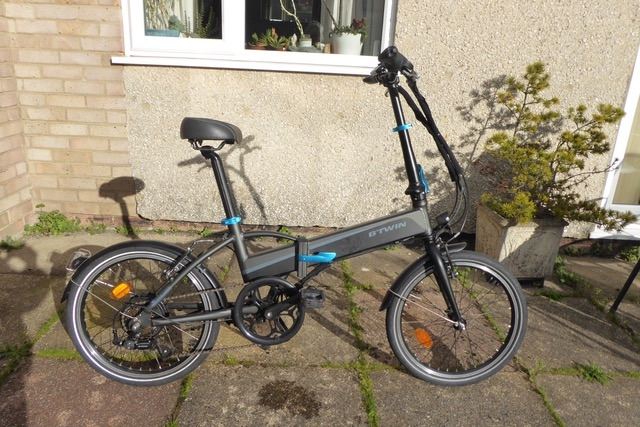 BTWIN Tilt 500e Folding Electric Bicycle