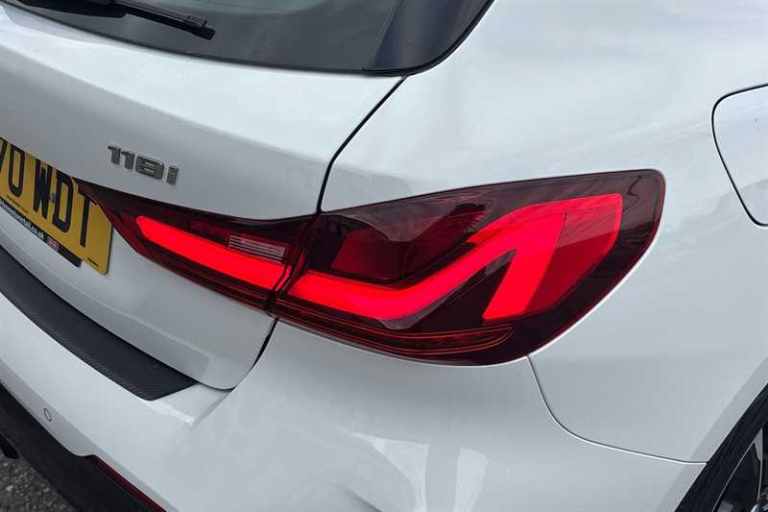 2020 BMW 1 Series 118i M Sport 5dr Step Auto HATCHBACK PETROL Automatic