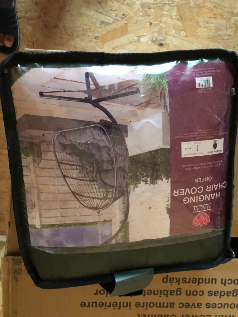 Malay Green Hanging Chair Cover