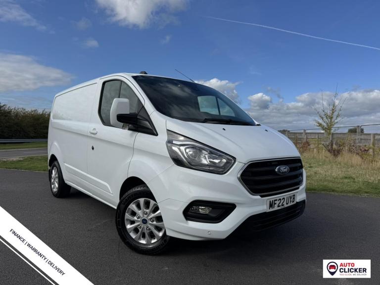 2022 Ford Transit Custom 2.0 EcoBlue 130ps Low Roof Limited Van PANEL VAN DIESEL Manual