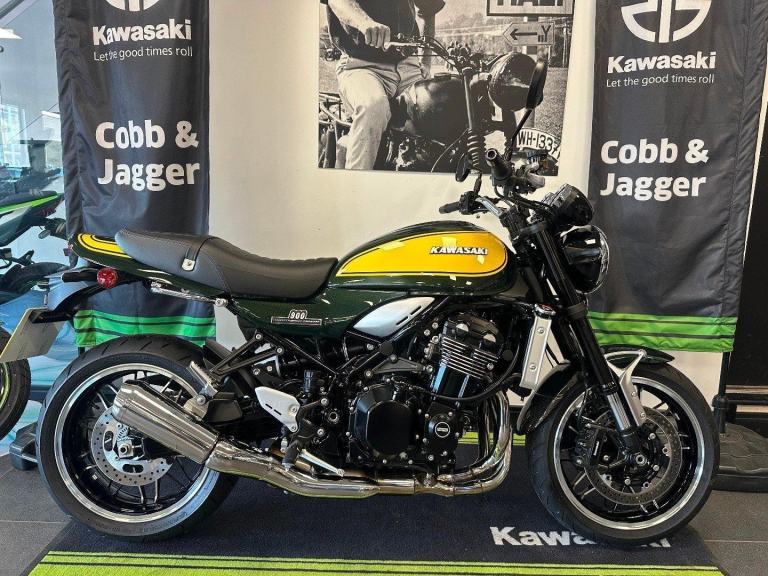 KAWASAKI Z900 RS- BALANCE OF 4 YEAR WARRANTY-YELLOW BALL COLOURS