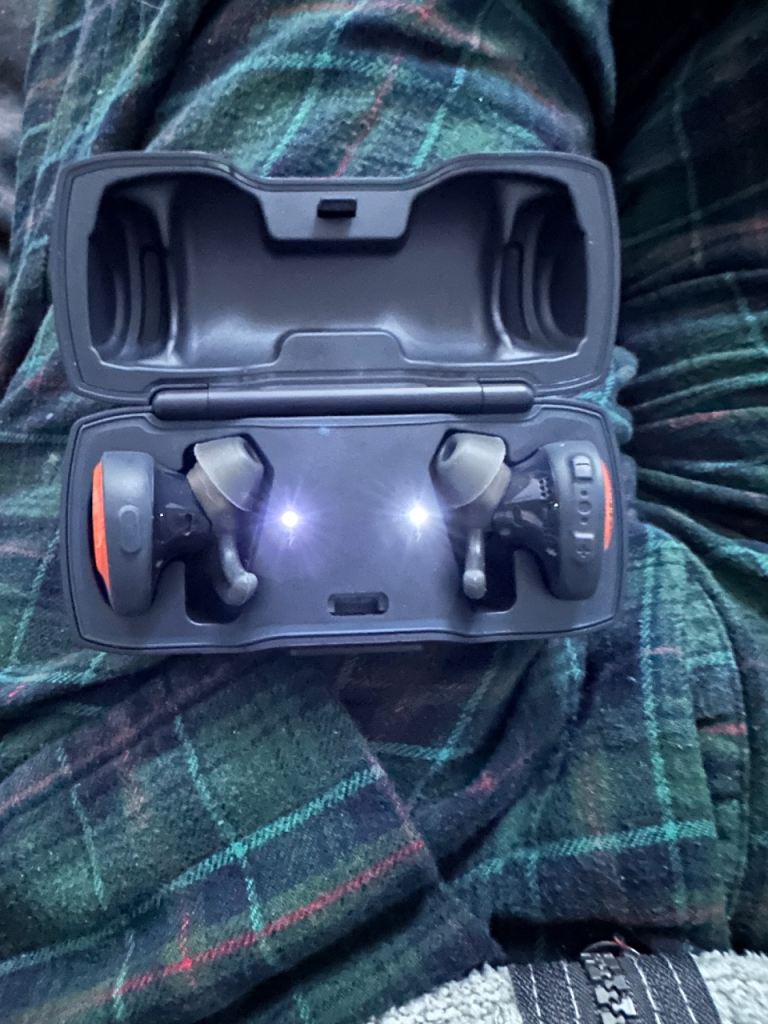 Bose ear buds and case