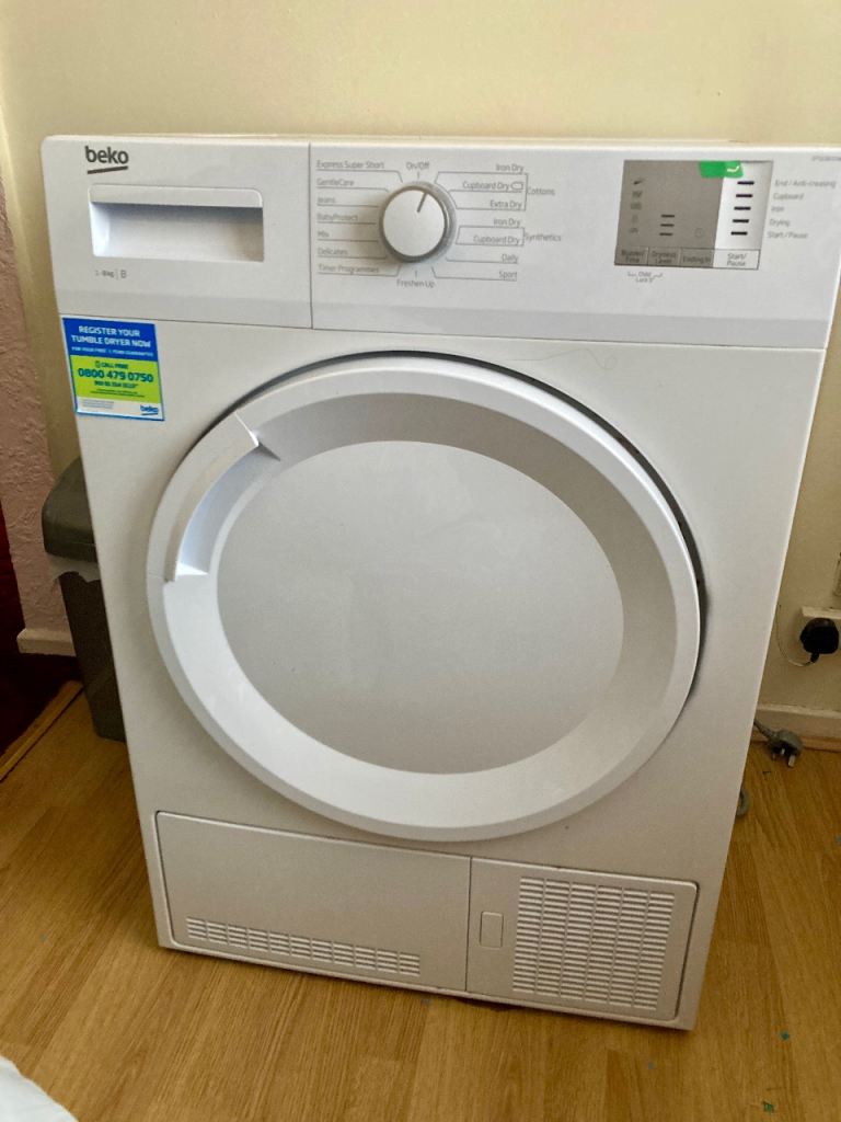 Beko condenser tumble dryer 8kg