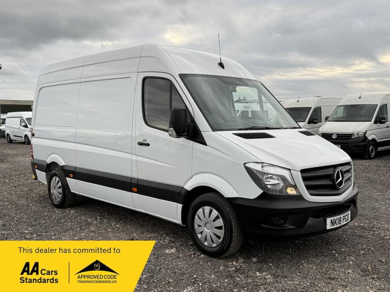 2018 Mercedes-Benz Sprinter 3.5t Van PANEL VAN DIESEL Manual