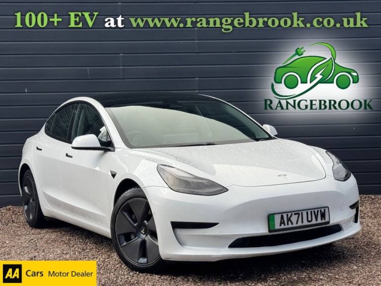 2021 71 TESLA MODEL 3 STANDARD RANGE PLUS SALOON 4DR ELECTRIC AUTO RWD 