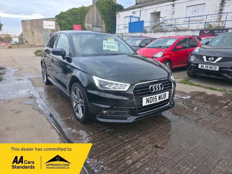 2015 Audi A1 1.4 TFSI CoD S line Sportback S Tronic Euro 6 (s/s) 5dr HATCHBACK Petrol Automatic
