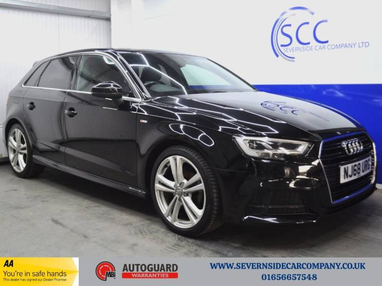 2018 Audi A3 1.0 TFSI 30 S line Sportback 5dr Petrol Manual Euro 6 (s/s) (116 ps) Hatchback Petro...