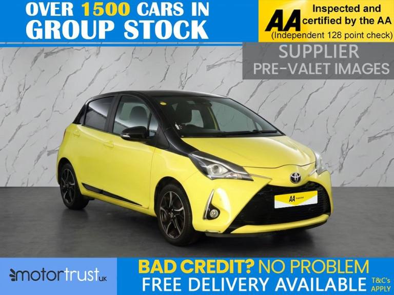 2018 Toyota Yaris 1.5 VVT-i Yellow Bi-Tone Limited Edition Hatchback 5dr Petrol Manual Euro 6 Hat...
