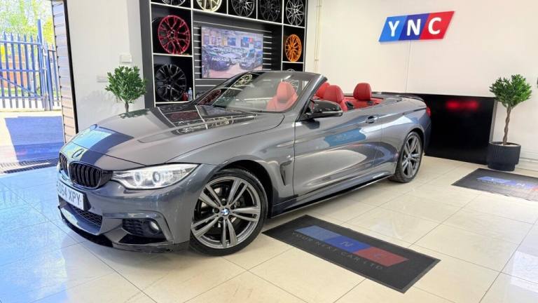 2014 BMW 4 Series 420d M Sport 2dr Auto CONVERTIBLE DIESEL Automatic