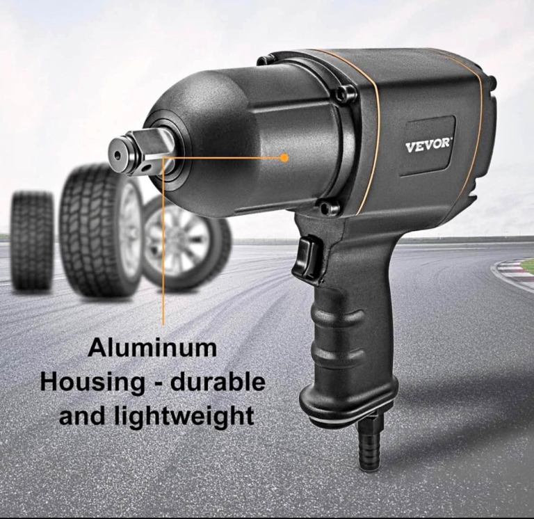 VEVOR Air Impact Wrench 3/4 Inch Pneumatic Impact Wrench, 1800 Nm