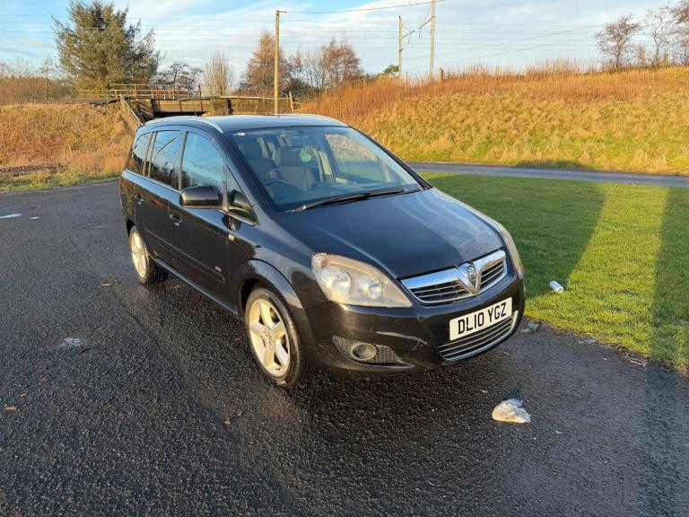VAUXHALL ZAFIRA SRI CDTI 1.9L (2010) 7 seater estate year mot family car.