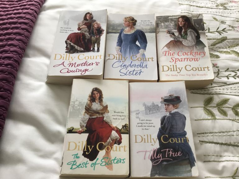 5 Dilly Court Books  please see ad for titles £5 for all 5 or £1.25 each 