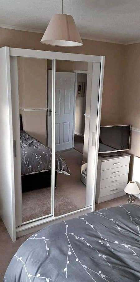 image for BRAND NEW 120cm ,150cm,180cm,203cm,wardrobes -2 door wardrobes -Flat packed COD 