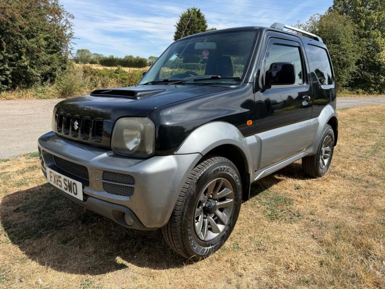2015 SUZUKI JIMNY 1.3 VVT SZ4 4WD LOW 77K MOT 08/27 A/C LEATHER ALLOYS PX SWAPS