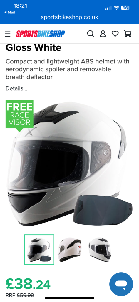 Motorcycle Helmet New