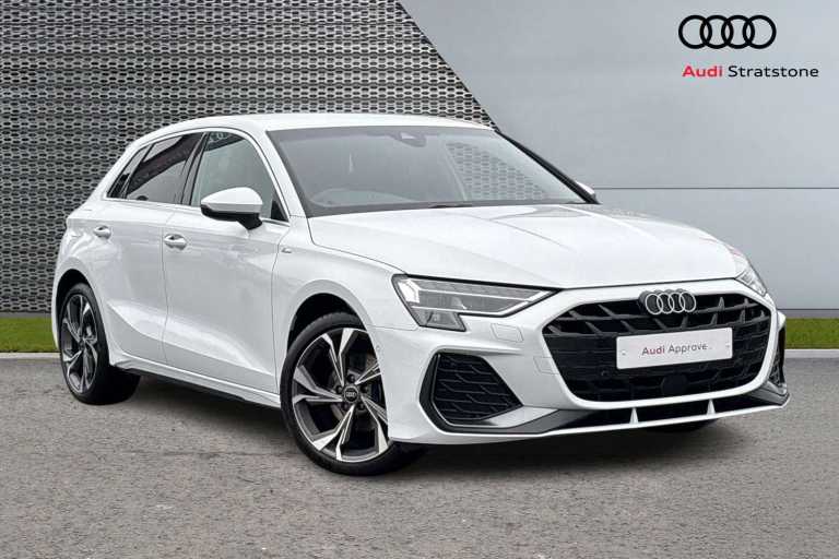 2025 Audi A3 35 TFSI S Line 5dr S Tronic Hatchback Petrol Automatic