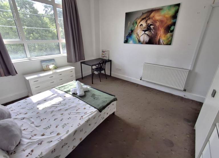 Large Double room to let in a 7-Bedroom HMO flat near the Bournemouth square