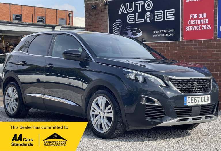2018 Peugeot 3008 2.0 BlueHDi GT Line Euro 6 (s/s) 5dr HATCHBACK Diesel Manual
