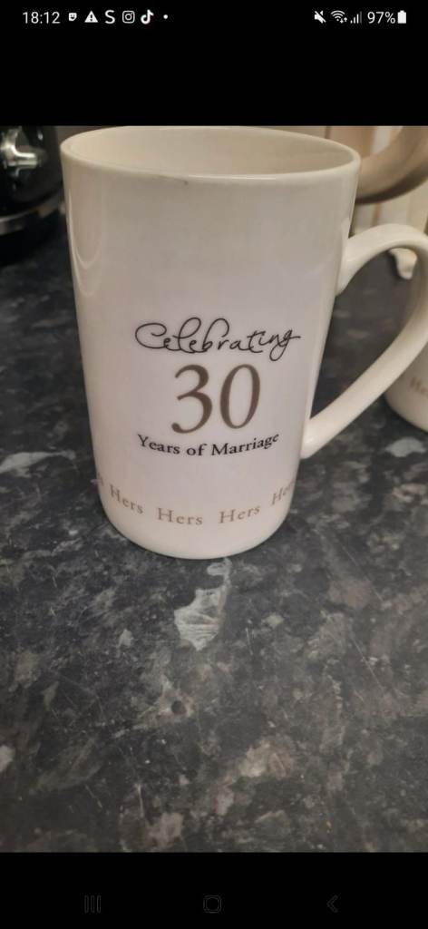 30th Anniversary Mug