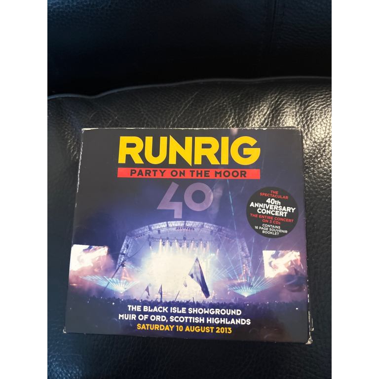 Run rig party on the moor 40 cd used