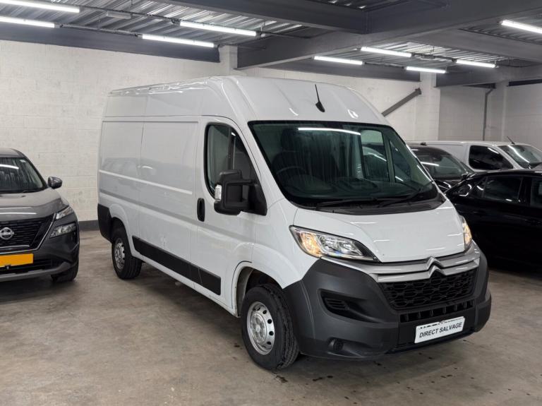 2023 Citroen Relay 73 Reg Relay 35 2.2 BlueHDi L2H2 Van 140 Panel Van No Vat salvage High Volume/...