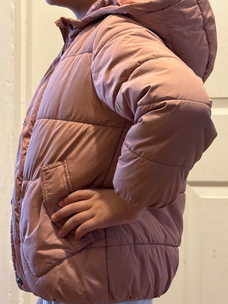 Girls’ Coral Jacket – Age 5–7