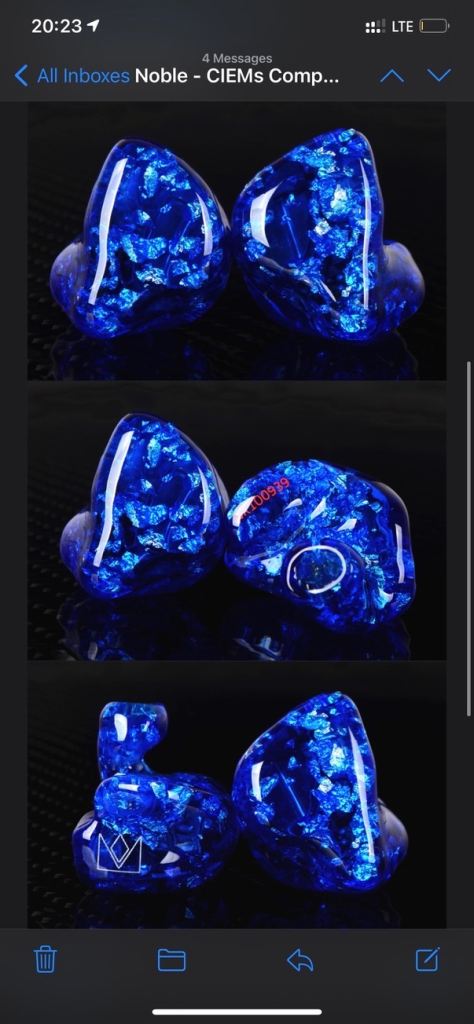 Noble Audio Kaiser K10 CIEMs - Custom In-Ear Monitors / Musicians' Earphones