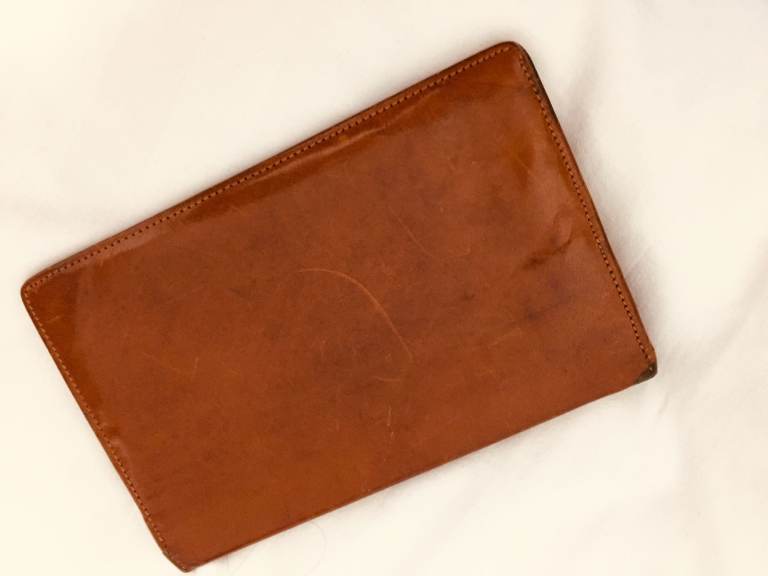 Vintage Highland Hide Leather Wallet