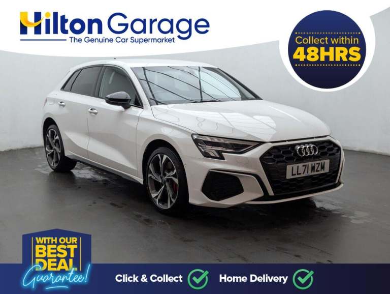 2021 Audi A3 1.4 TFSIe 45 S line Competition Sportback 5dr Petrol Plug-in Hybrid S Troni HATCHBAC...