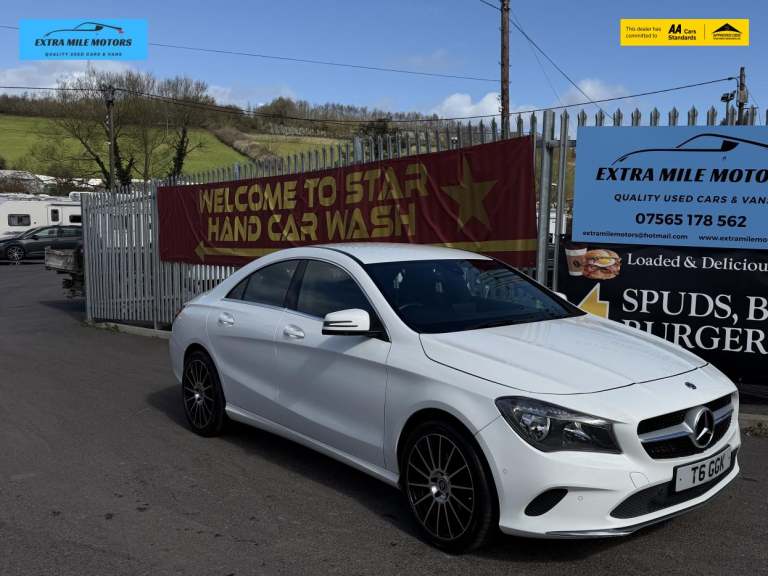 2018 Mercedes-Benz CLA CLA 200d WhiteArt 4dr Tip Auto SALOON DIESEL Automatic