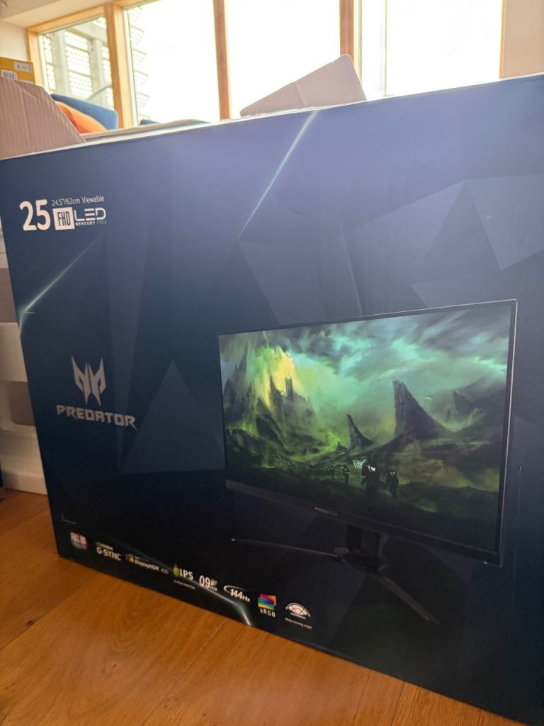Acer Predator XB253Q 24.5" 144Hz Gaming Monitor - G-Sync