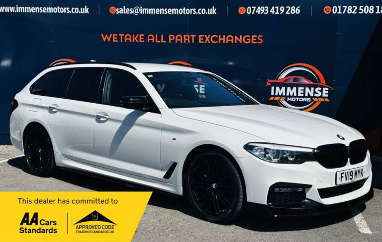 2019 BMW 5 Series 3.0 530d M Sport Touring 5dr Diesel Auto Euro 6 (s/s) (265 ps) Estate Diesel Au...
