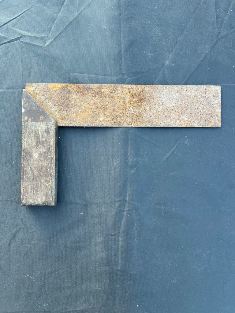 Rare Vintage Tools Stanley No. 2 Try & Miter Square