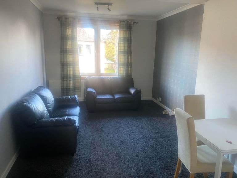 Desirable, 2 bed, 1st floor furnished flat with private garden, in Corstorphine – available soon!