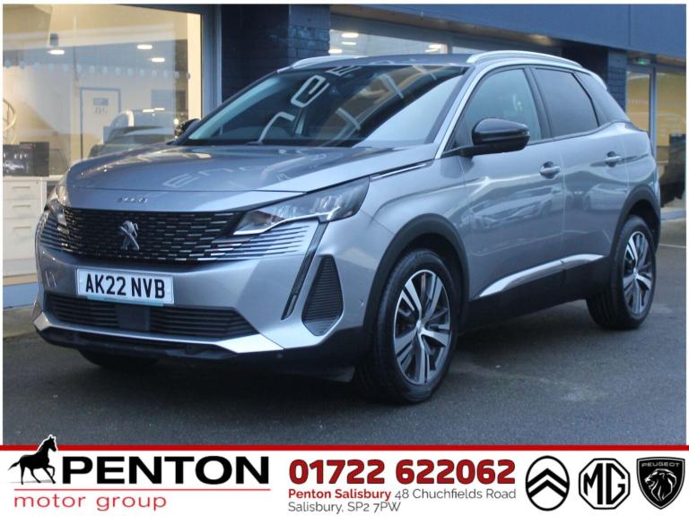 2022 Peugeot 3008 1.2 PureTech Allure Premium EAT Euro 6 (s/s) 5dr HATCHBACK Petrol Automatic