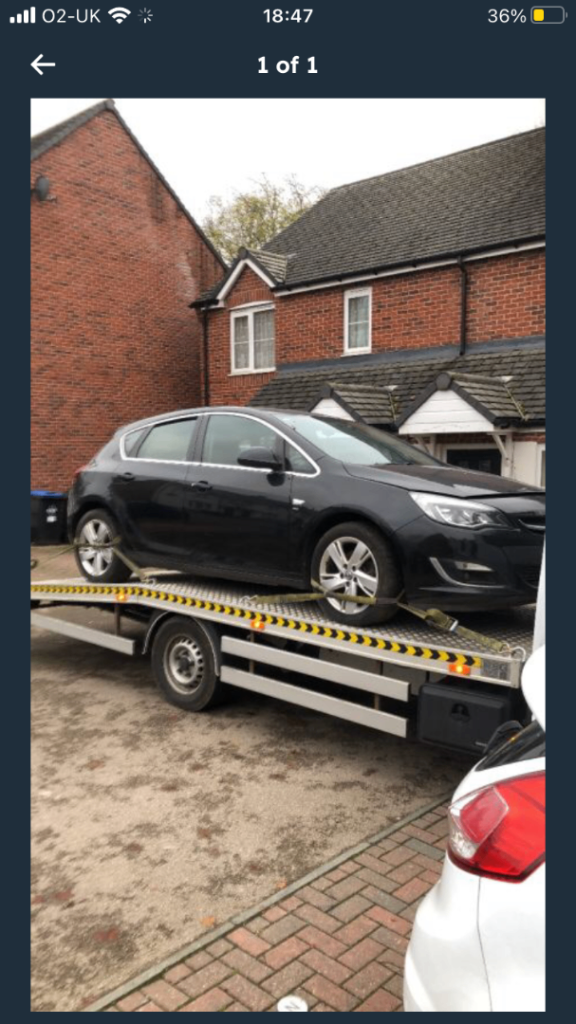 Vauxhall Astra DRL Headlights 