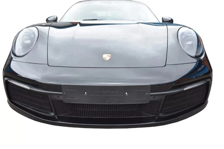 UK ZUNSPORT ZPR85619P Black Front Grille 3pcs PORSCHE CARRERA 992 C2 C2S C4 C4S