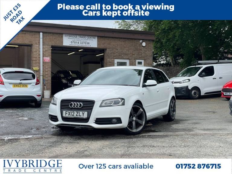 2012 12 AUDI A3 2.0 TDI BLACK EDITION SPORTBACK 5DR DIESEL MANUAL EURO 5 (S/S) (