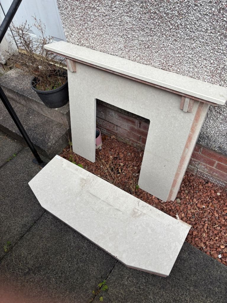 Marble Fire Place (very heavy!)