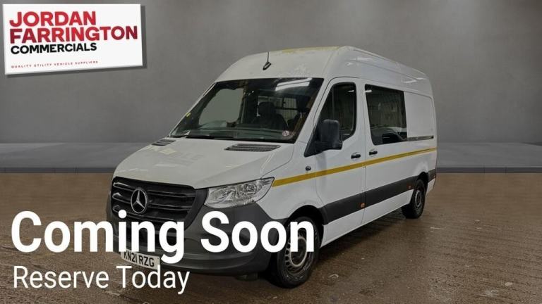 2021 MERCEDES BENZ SPRINTER 315 RWD EURO 6 ULEZ CREW CAB / WELFARE / MESS VAN