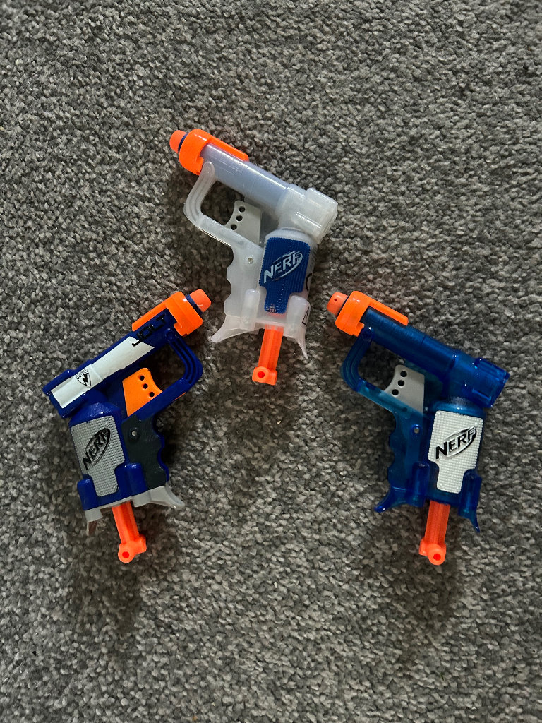 Nerf Gun x3 N-Strike Elite Jolt Blaster 