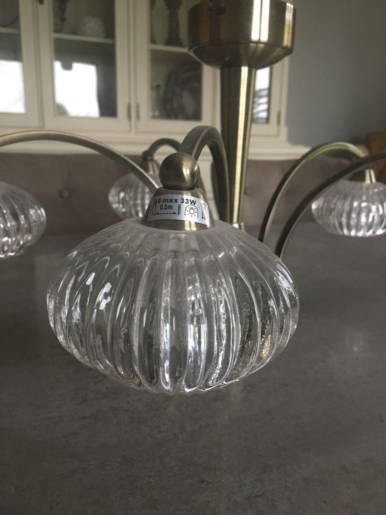 Franklite 5 Light Ceiling Light