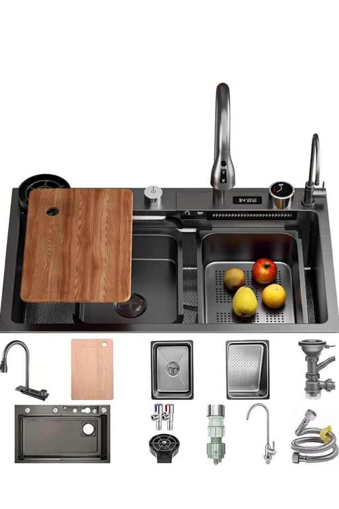 Kitchen Sink with Accessories